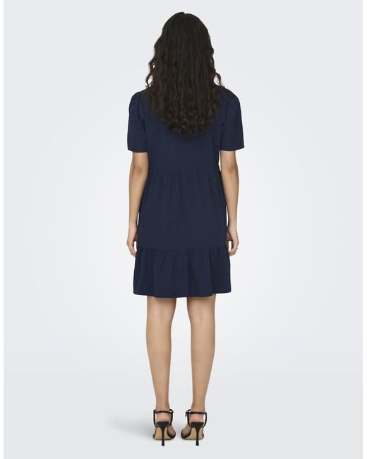 Jdy Blue Layered Dress