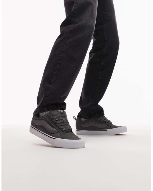 Vans Black Knu Skool Sneakers for men