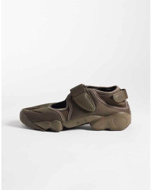 Nike Brown Air Rift Trainers
