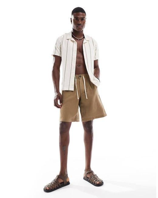 Pantaloncini di Threadbare in Multicolor da Uomo