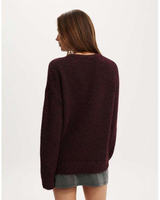 Cotton On Multicolor Luxe Crew Sweater