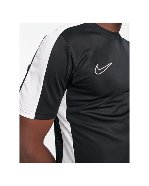 Nike Football Academy Drifit Panelled Tshirt in Black for Men Lyst