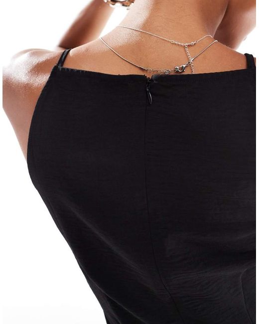 Vero Moda Blue Cami Strap Mini Dress