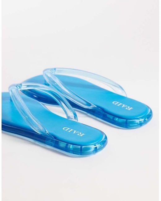 Raid Blue Aziel Jelly Thongs