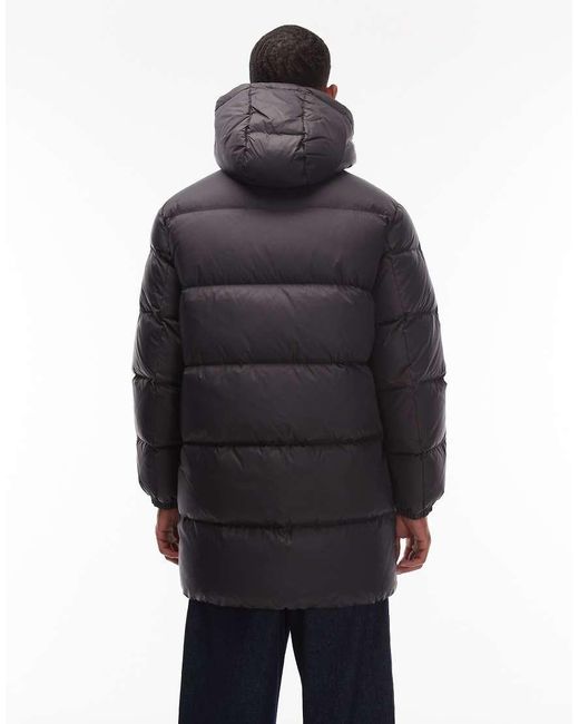 Tommy Hilfiger Blue Essential Down Long Puffer Jacket for men