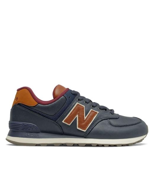 New Balance Blue 574 Trainers for men