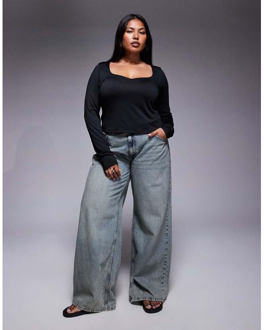 ASOS Asos Design Curve in het Black