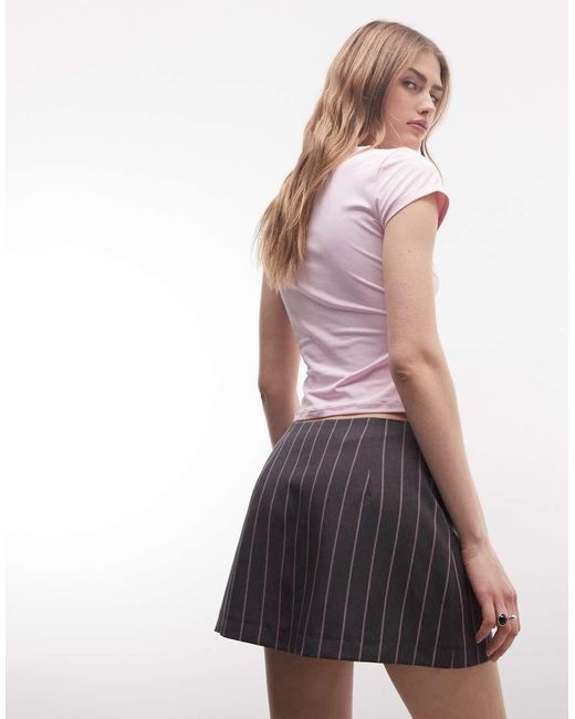 Collusion Black Skort