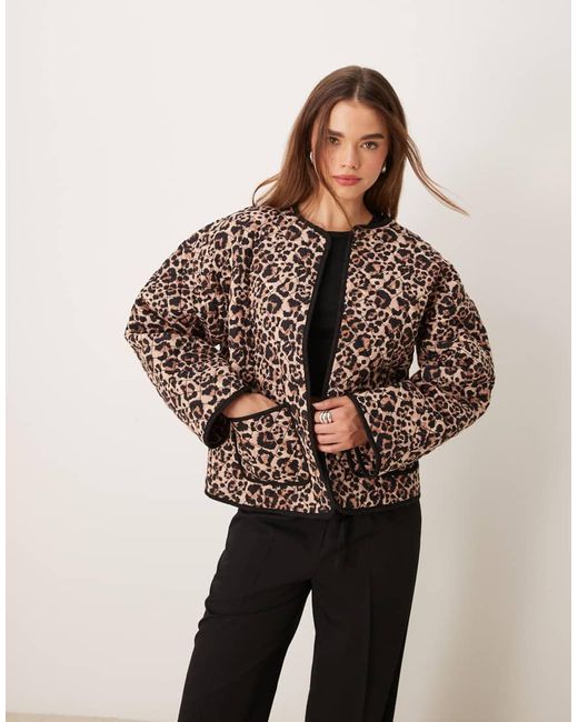 Nobody's Child Natural Quilted Jacket