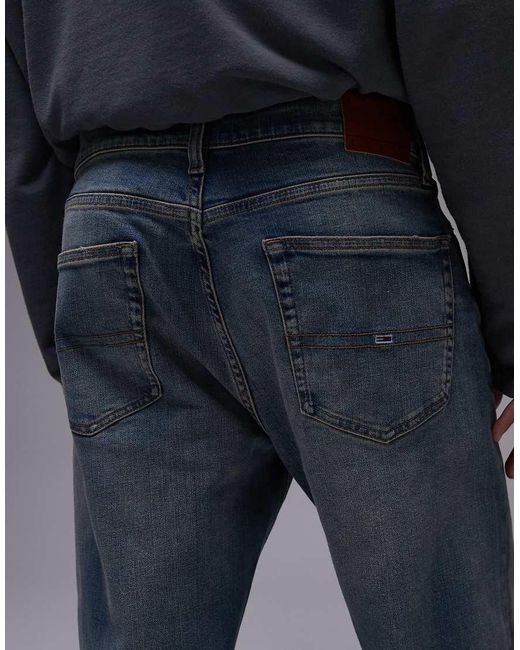 Tommy Hilfiger Gray Otis Regular Straight Jeans for men