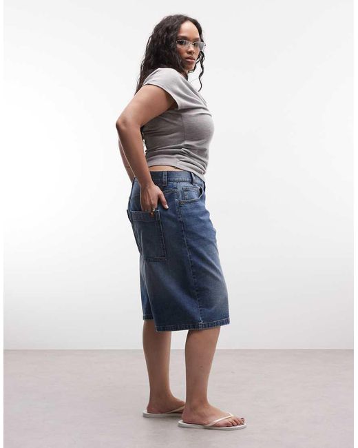 Collusion Blue Plus Skate Jort