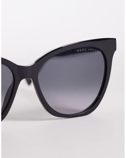 Marc Jacobs White Marc Jacobs Square Sunglasses
