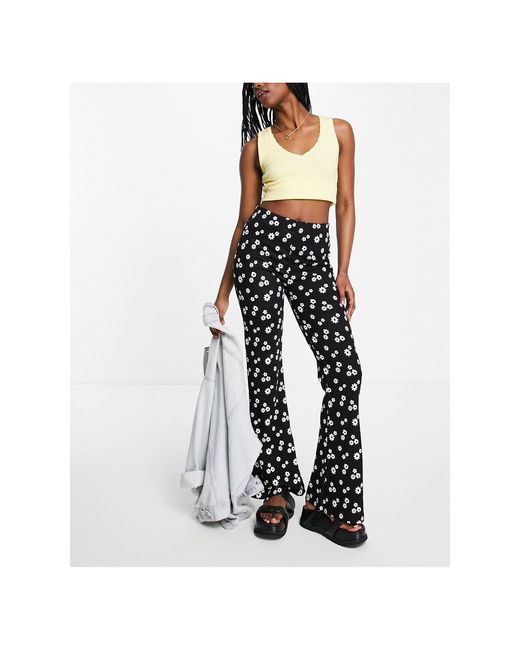 Hollister Denim High Rise Flare Trouser 