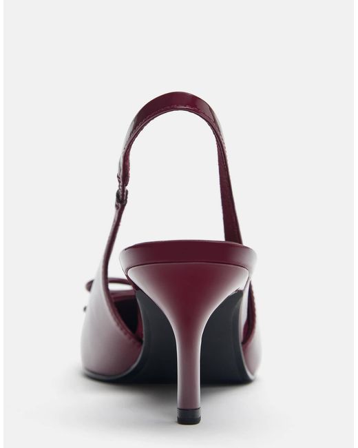 Pull&Bear Purple – schuhe