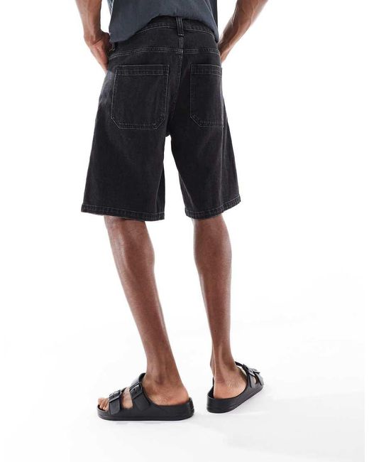 Hollister Baggy Jort in het Blue voor heren