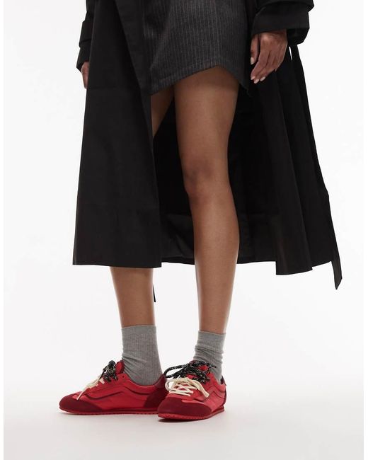Vans Black Super Lowpro Satin Trainers