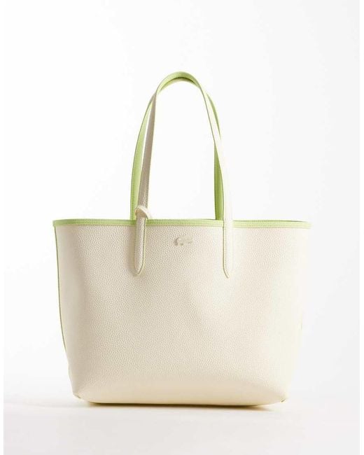 Lacoste Yellow Reversible Shopper Bag
