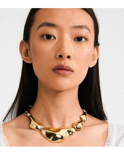 Pilgrim Brown Free Statement Necklace