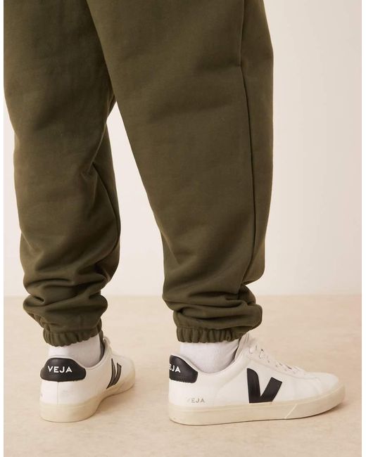 ASOS Blue Premium Heavyweight Oversized Joggers for men