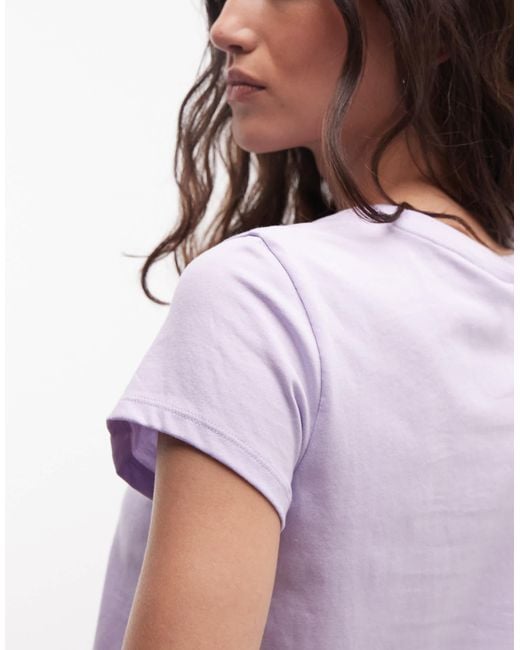 Monki Purple T-shirt