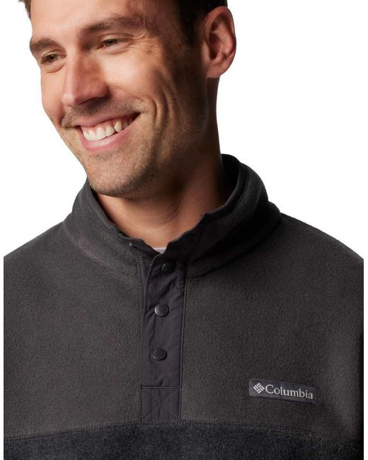 Columbia Gray Steens Mountain Half Snap Ii Fleece for men