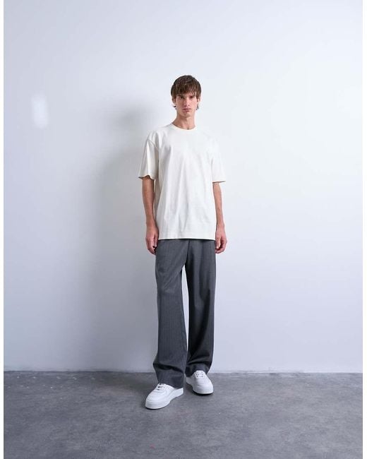 Topman Blue 3 Pack Relaxed T-shirt for men