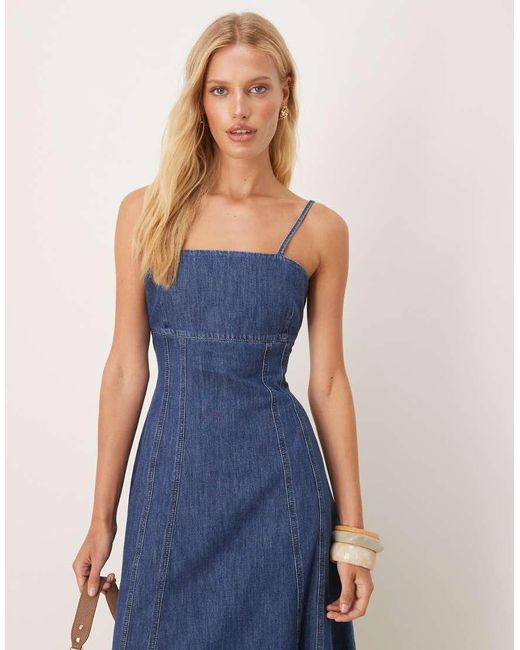 Vestito Lungo di ASOS in Blue