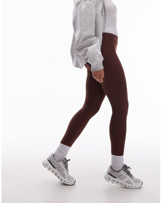ARKET Blue Supersoft Stretch leggings With Deep Waistband