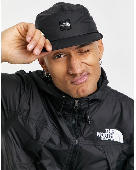 The North Face Street 5 Panel Cap in Black for Men | Lyst UK