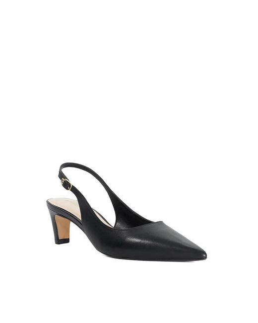 Dune Black Connection Slingbacks
