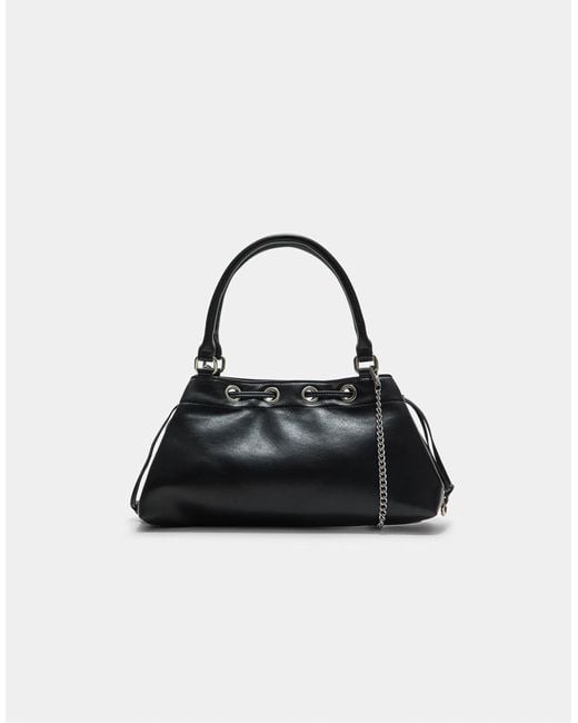 Stradivarius Black – schultertasche
