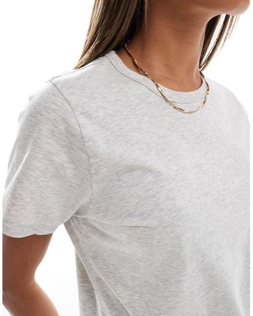 Abercrombie & Fitch White – t-shirt