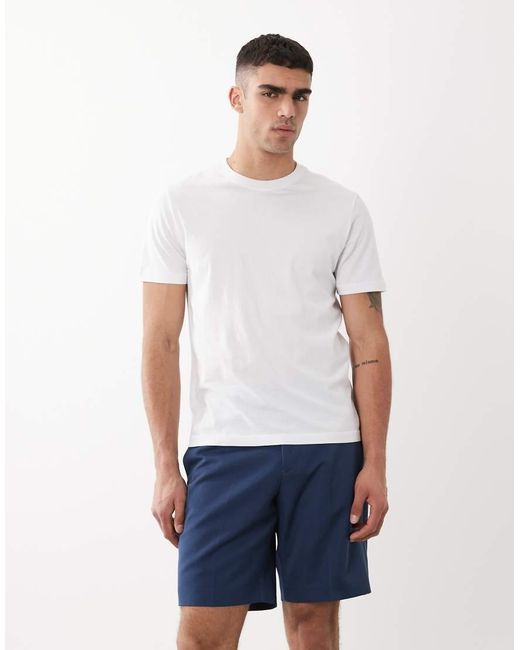 ASOS Blue Smart Regular Shorts for men