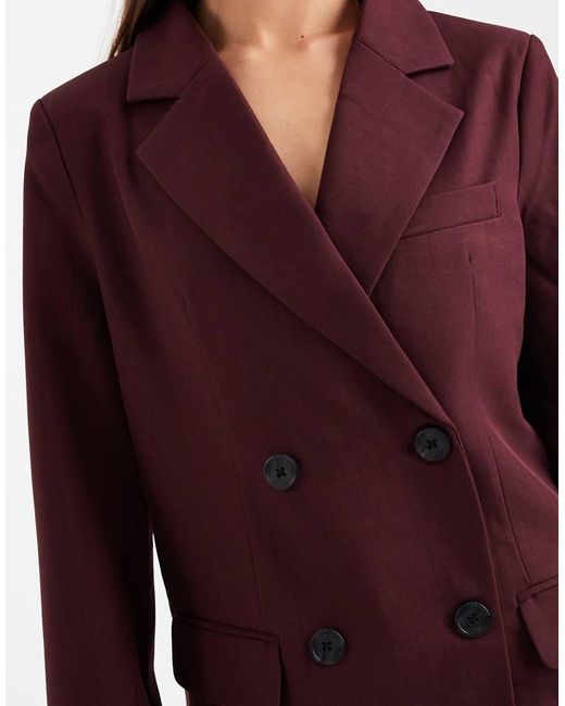 4th & Reckless Tailored Double Breasted Blazer
