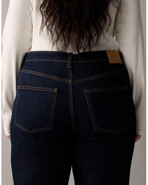 ASOS Black Asos Design Curve Ankle Grazer Comfort Stretch Straight Leg Jeans