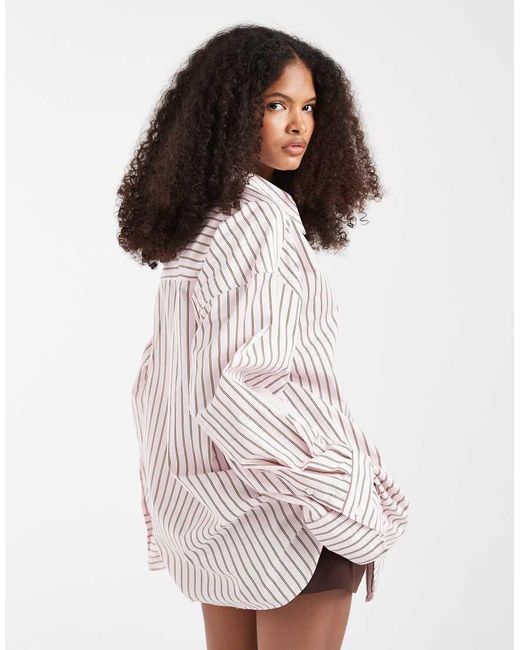 & Other Stories Pink Button Down Shirt