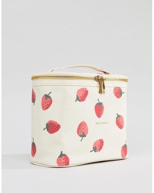 Kate Spade Multicolor Strawberry Just Deserts Lunch Bag