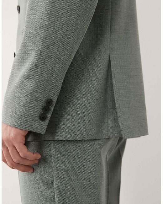 ASOS Gray Regular Suit Jacket for men