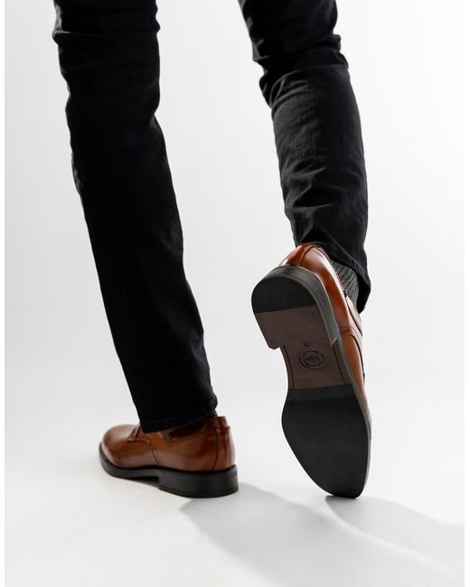 Base London Brown Sleeve Lace Up Shoe for men