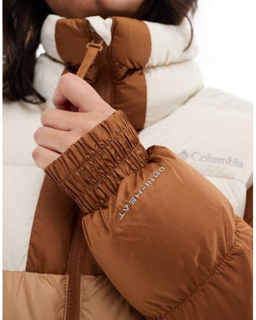 Columbia Brown Pike Lake Ii Cropped Puffer Jacket