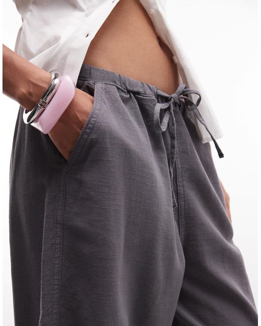 Bermuda long - anthracite Collusion en coloris Gray