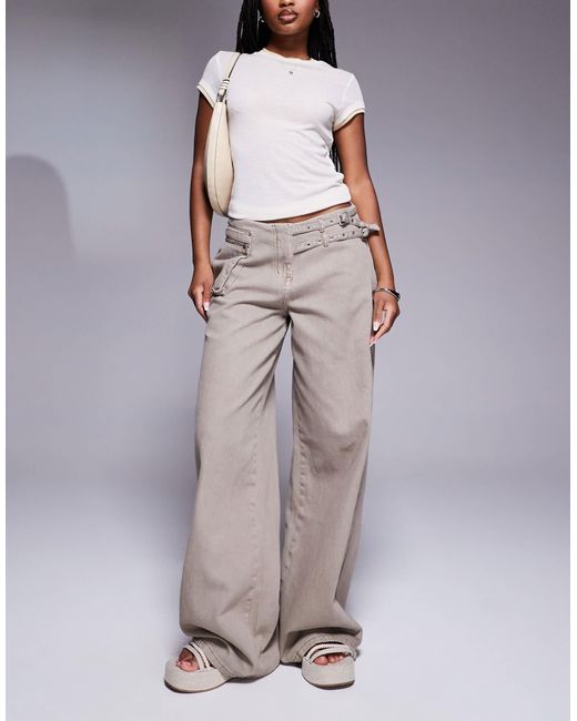 Princess Polly Gray – baggy-jeans