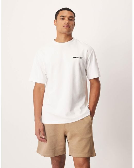 ASOS White Shorter Length Short for men
