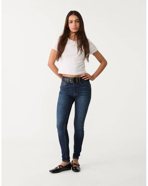 Stradivarius Blue – 1400 – enge jeans