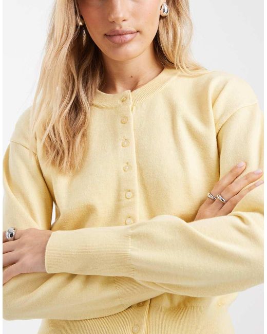 ONLY Blue Compact Knitted Cardigan