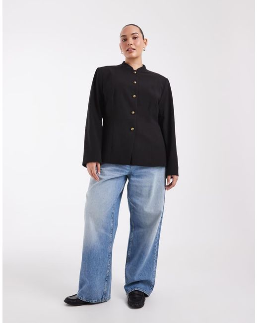ASOS Curve Basic Jasje in het Black