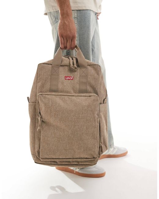Levi's – l-pack – großer rucksack in Natural für Herren