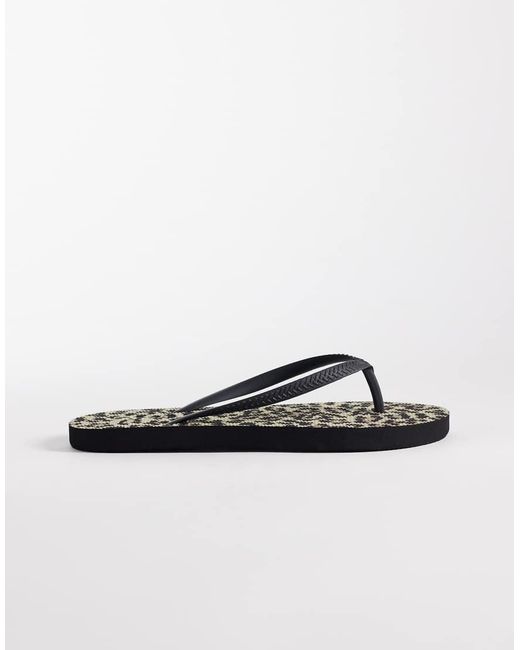ONLY White Flip Flops
