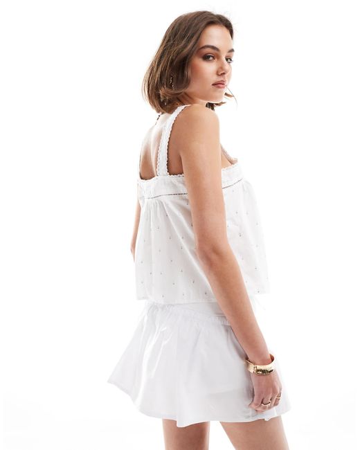Levi's White – cici – träger-tanktop