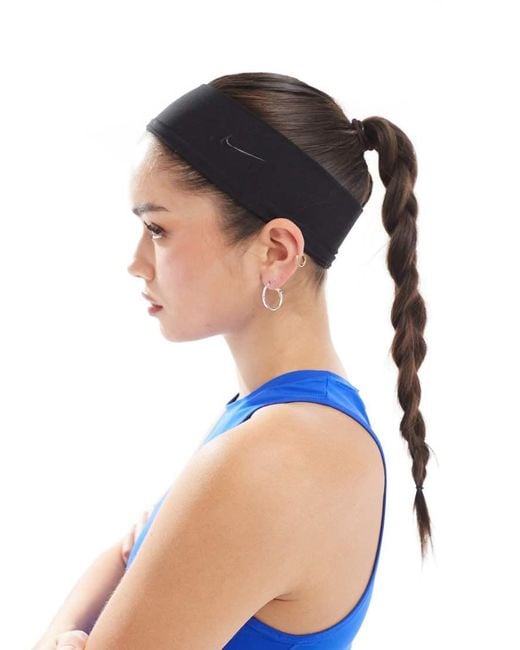 Nike Blue Nike Dri-Fit Fury Elevate Headband